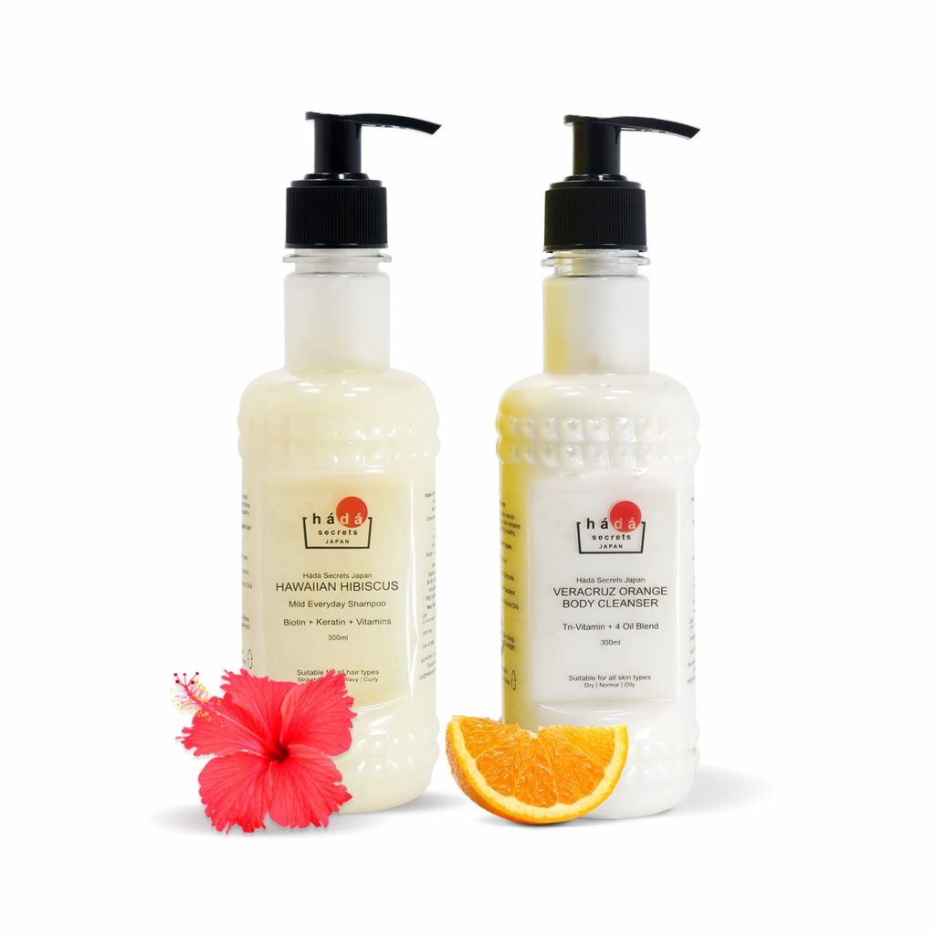 Hawaiian Hibiscus Shampoo + Veracruz Orange Body Wash